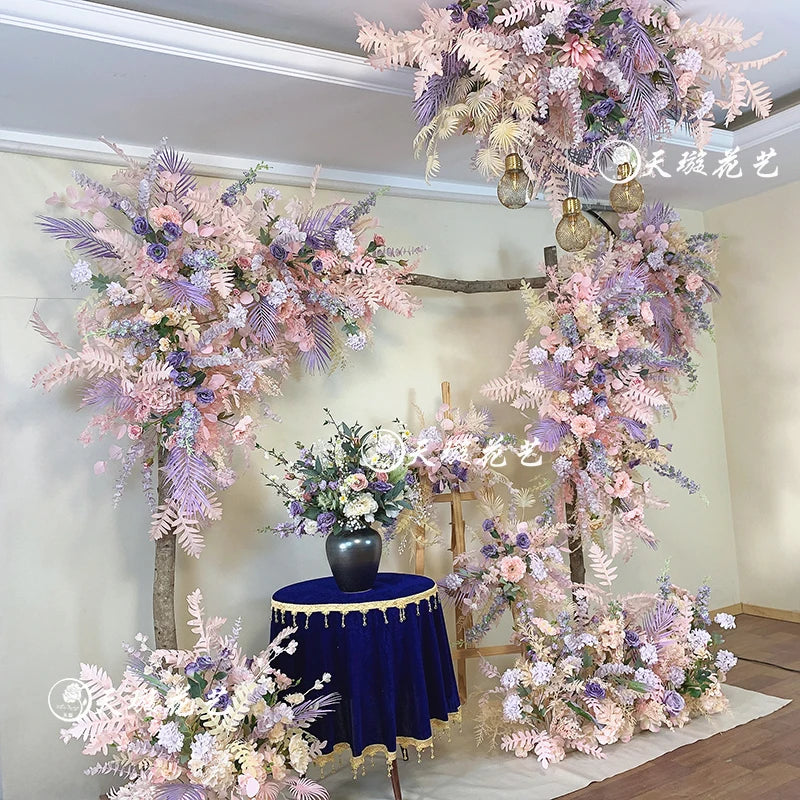 Customize Wedding Backdrop Table Centerpiece Flowers Runners Arch Flower for Wedding Party Decoration