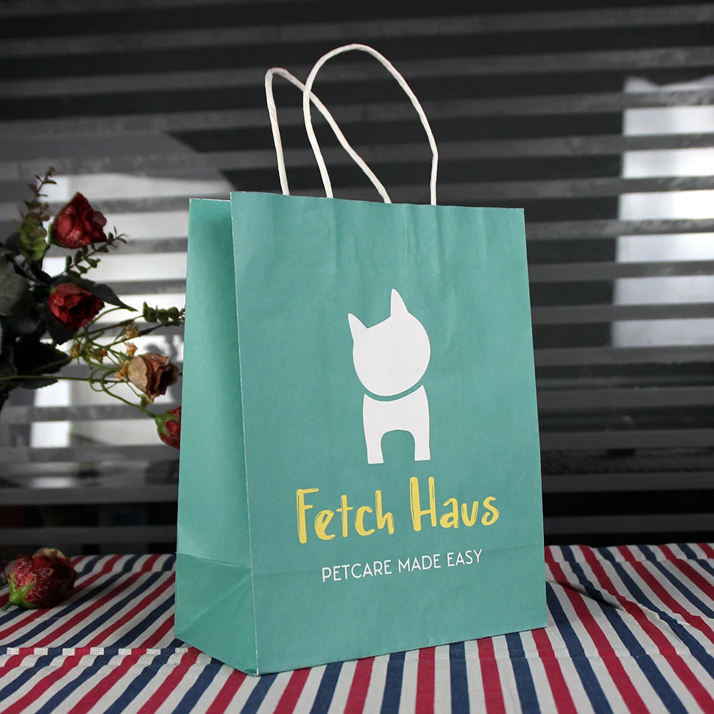 Hot Sale Custom Fashion Gift Shopping Food Takeaway Fancy Jewelry Wrapping Paper Bag With Your Own Logo