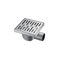 Neodraij Modern Stainless Steel 150*150 Floor Drain Basin Black Deodorant Strainer for Hotel Bathroom Made Brass Top