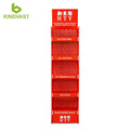 Cardboard Paper Boxes Floor Display for Chips Manufacture Luxury Packaging Black Customized