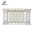RF Hot Selling New Type Concrete Cast-in-place Plastic Baluster Mold Special Decorative Mould for Self-Built House