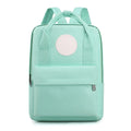 Women's Casual Stylish Waterproof Oxford Backpack Fashion Double-Shoulder Bag with Zipper Closure for Students