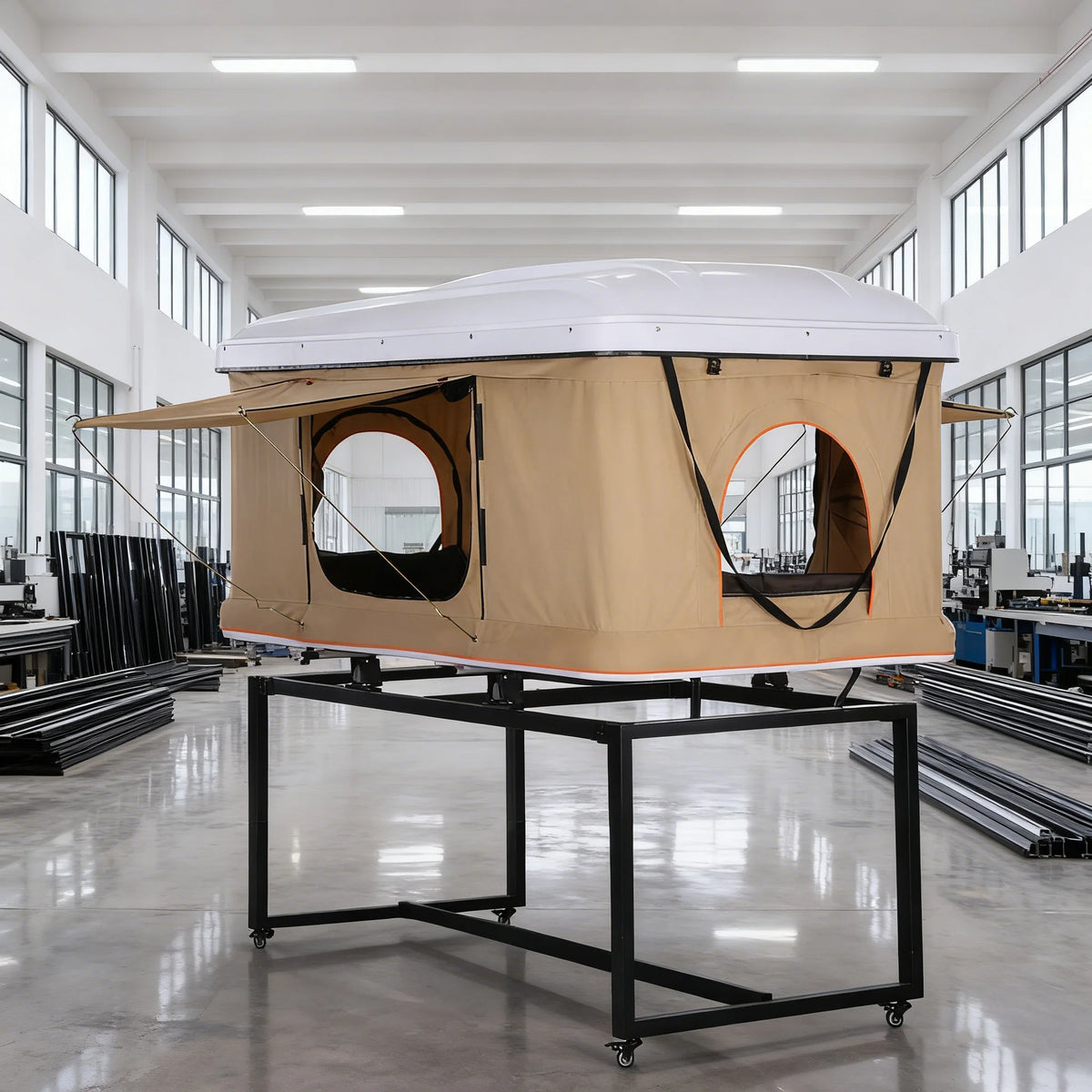 Automatic Hardshell Outdoor Waterproof Manufacture Rooftop Tent Foldable Roof Top