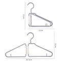 New Arrival Plastic Foldable Clothing Hangers for Wardrobe & Living Room Organizer