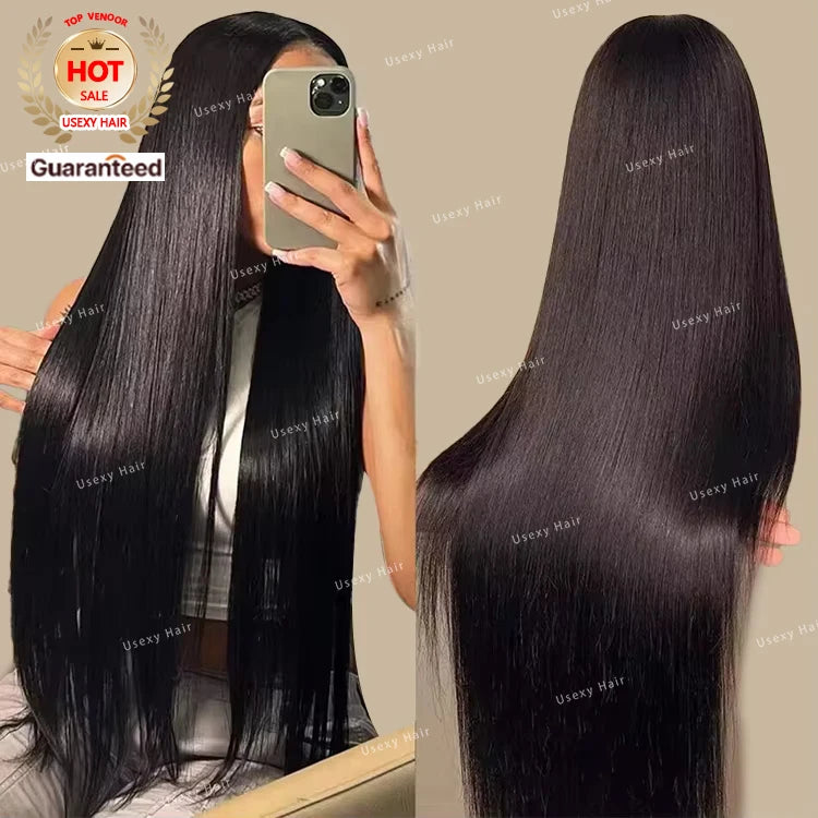 180% Density 13x4 Lace Frontal Wig Cuticle Aligned Vietnamese Raw Human Hair Wigs for Black Women Transparent Front Wig Supplier
