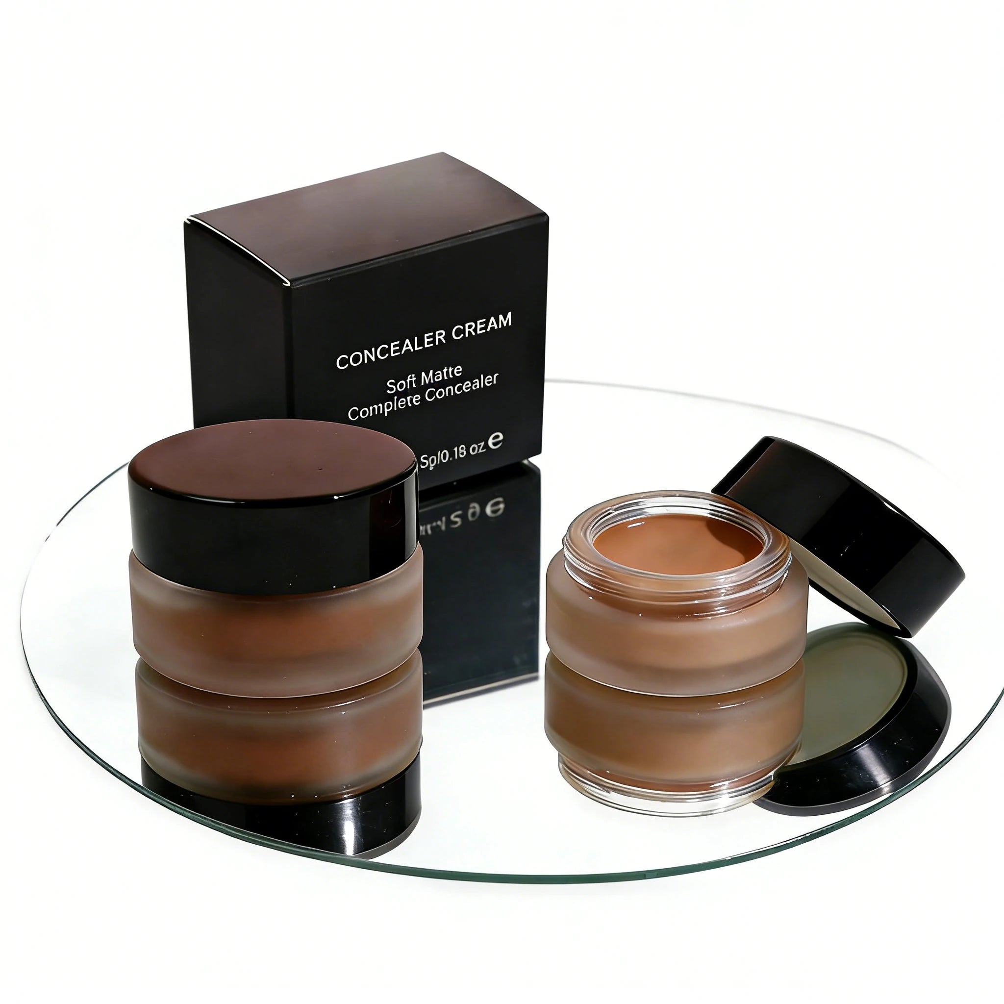Private Label Full Coverage Concealer Cream Waterproof Creamy Matte Makeup Concealer Corrector for Dark Spot Under Eye Circles
