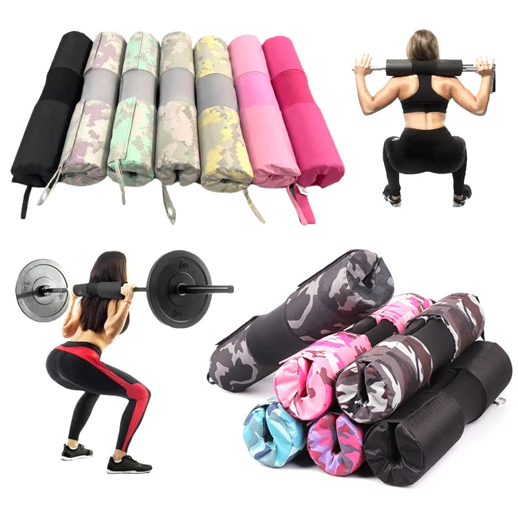 NQ SPORTS Weightlifting Squat Barbell Pad Shoulder Support Squat Bar Weight Lifting Neck Shoulder Support Brace Pad MegaBDM