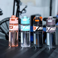 New 750ml Plastic Cup Sports Travel Straw Cup Student Water Bottle with Scale Cup Plastic
