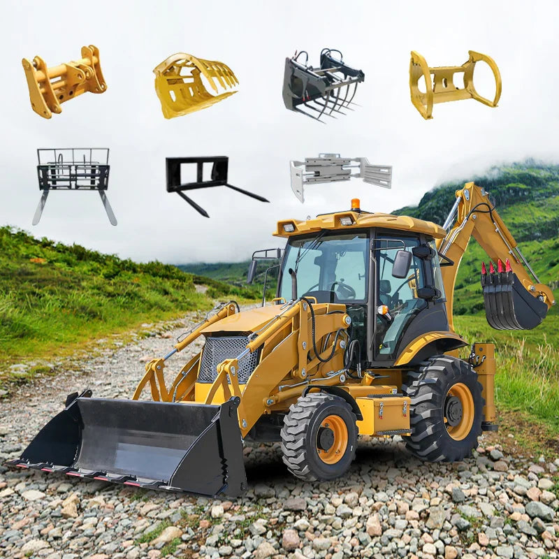 EPA Engine Backhoe Loader Euro 5 1 Mini Backhoe Wheel Loader Mini Backhoe Loader Manufacture Mini Loader Backhoe Price