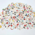 20Pcs Handmade DIY Mixed Enamel Random Color Alloy Cartoon Necklaces Pendant Charms Jewelry Accessories Colorful