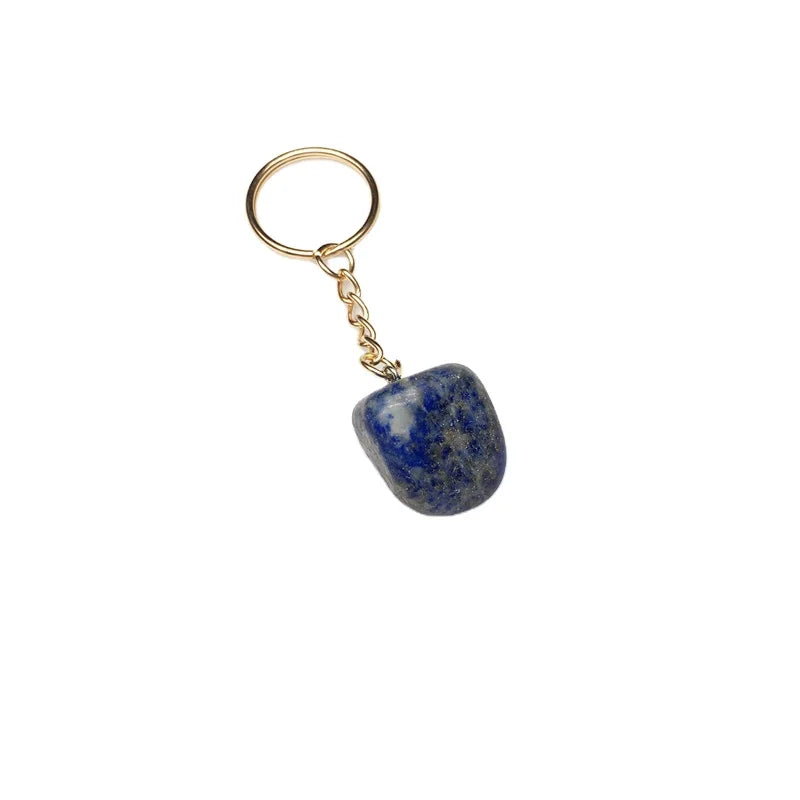 DIY Natural Crystal Ornaments Energy Stone Crystal Large Particles Phone Keychain