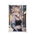 Customized Anime Hanging Banners Genshin Hanging Picture Wall Scroll Poster for Adevrtising Promotional Event Decor