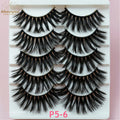 Abestyou Synthetic Hair for Soft Eyelash Factory Direct 3D 25mm Full Strip Natural Long Lashes Custom Logo Wholesale