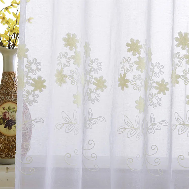 XinLan Window Curtain High End Ready Made European Style Bedroom Living Room Drapery Curtain for Home