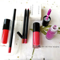 Wholesale Low Moq High Pigmented Waterproof Private Label Wooden Creamy Lipliner Lipstick Kit