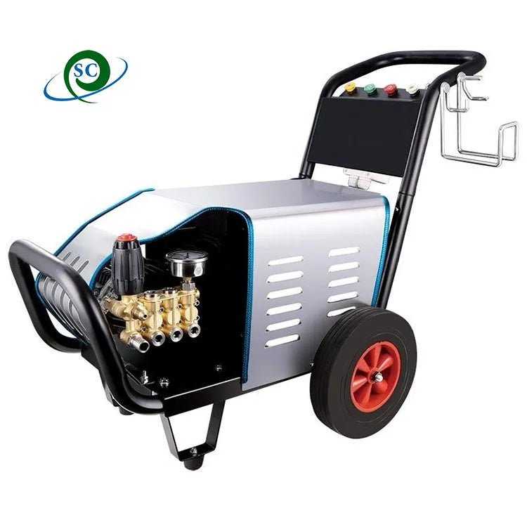 220V Electric High Pressure Car Washing Cleaner 5500W Power Industrial Car Cleaning Machine