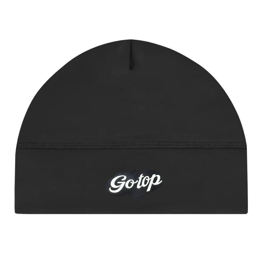 Head Fit Knitted Skull Cap Customizable with Your Brand Silicone logo Beanies Embroidery Logo Bonnet Running Cap Outdoor Unisex