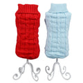 New Hot Selling Fashionable Warm Braid Turtleneck Sweater Knitwear Outerwear for Pet Dogs and Cats