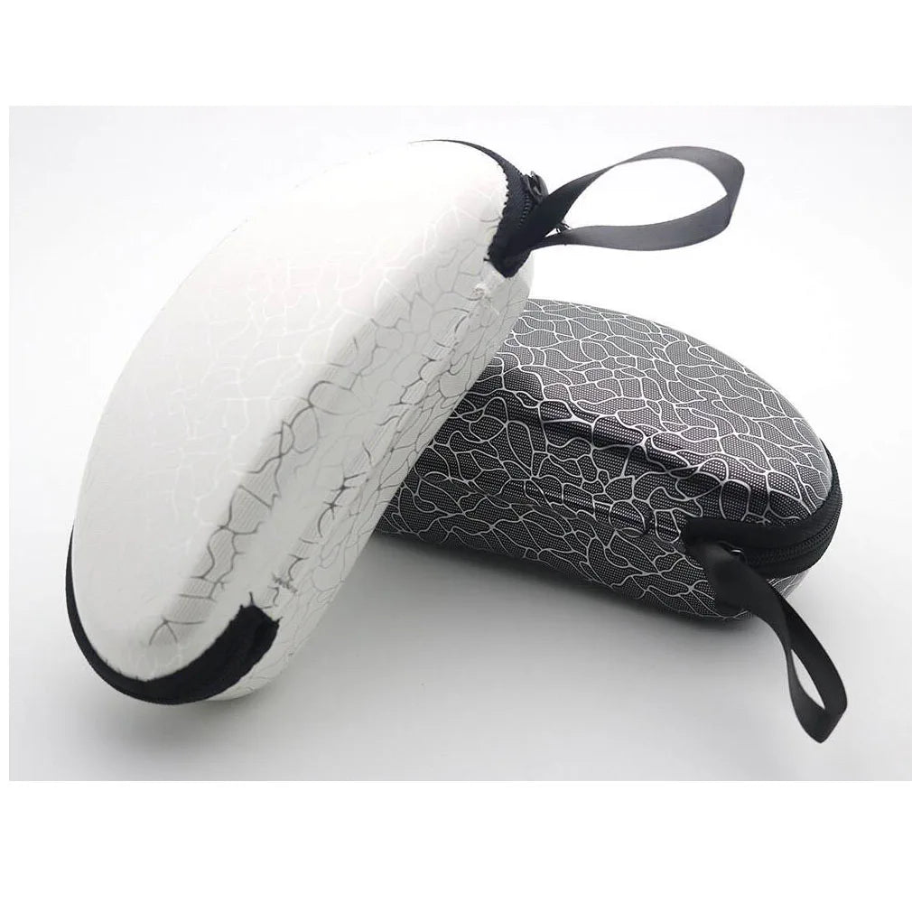 Low MOQ New Arrival Glasses Combination Leather Zipper Sunglasses Cases for Unisex