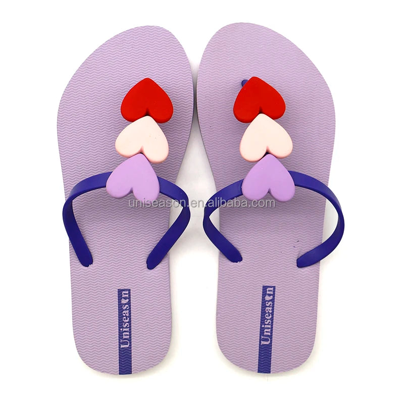 2025 New Arrival PE Flip Flop with Open Toe Light Weight and Quick-Drying Special Decoration