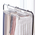 New Plastic Trousers Hanging Pants Hanger Plastic Hanger Household Removable Tanning Rack