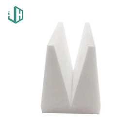 Wall V-Wedge Sound-absorbing Panel Low Formaldehyde Melamine Foam NRC=0.85 Acoustic Panel for Indoor Room