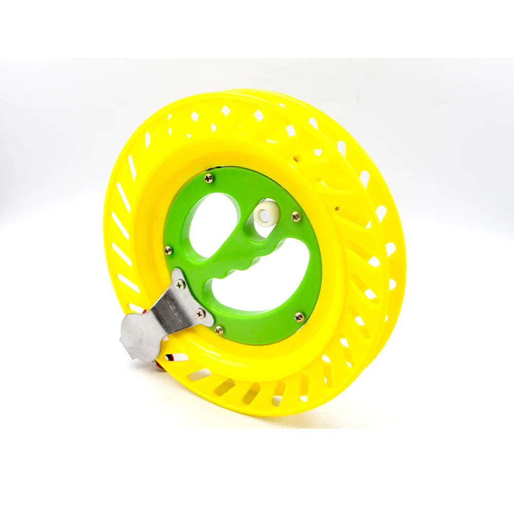 Selco Hand Caster Plastic Hand Reels Fishing Spool Line Equipments Plastic Empty Wire Fishing Trolling Reel