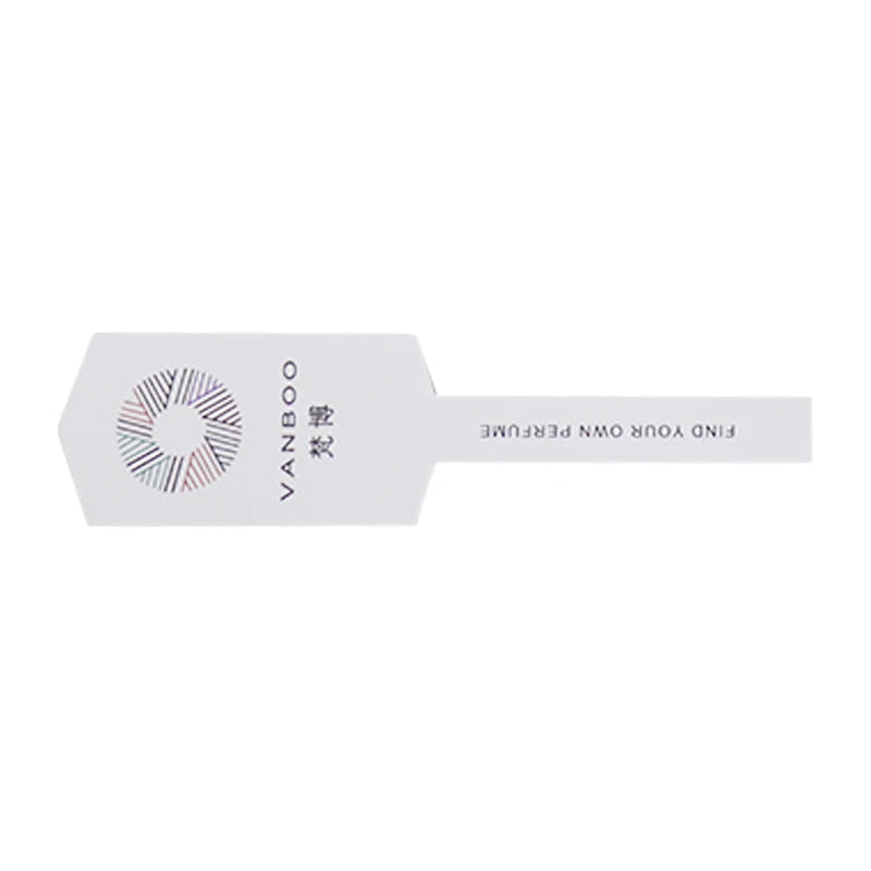 Custom Logo Perfume Tester Stems Absorbent Fragrance Blotter Cardboard/Offset Premium Disposable Scent Testing Strips Label