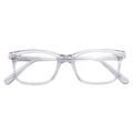 Wholesale Luxury Men's Optical Glasses Clear Acetate Eyeglass Frames with square Style Diamond Face Shape Match