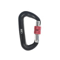 12KN Ultra-Light Climbing Carabiner D Shape Aviation Aluminum Key Hooks Locking Carabiner