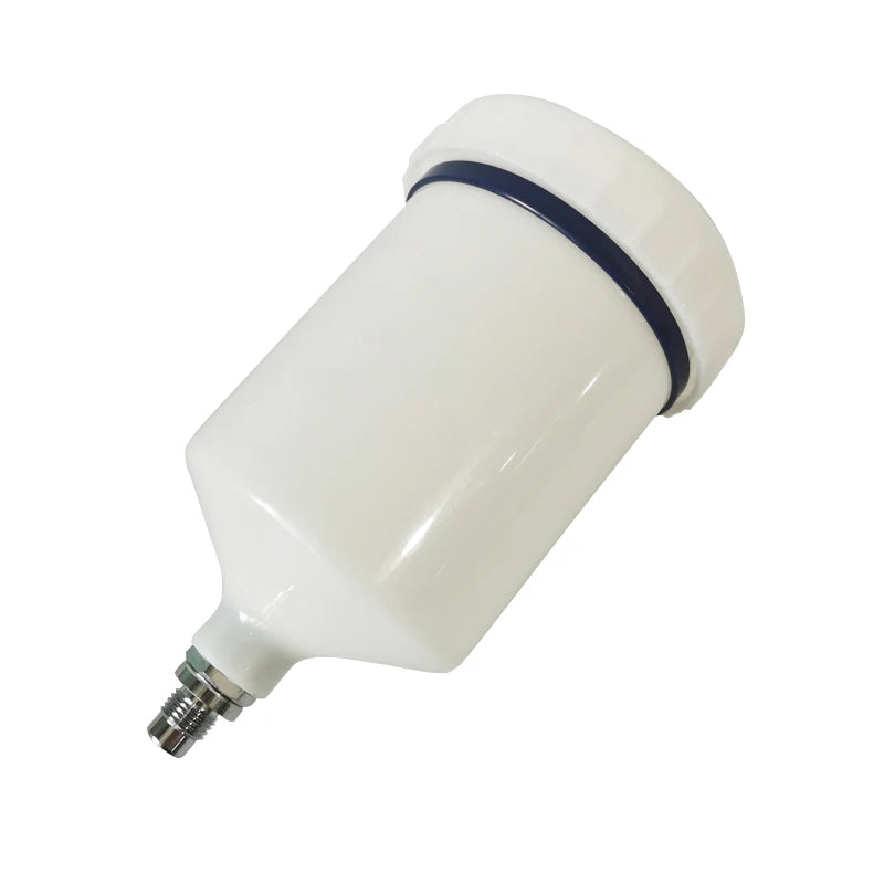 For ANEST IWATA Sprayer Cup Connector Jet Paint Sprayer 600Ml White Plastic Hvlp Paint Cup Pot Accessories