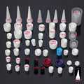 8mm 12mm 15mm all Size Glue Cover Toothpaste Cover Glue Pointy Mouth Medicine Cover Ointment Screw Cap Bottle Cap