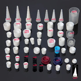 8mm 12mm 15mm all Size Glue Cover Toothpaste Cover Glue Pointy Mouth Medicine Cover Ointment Screw Cap Bottle Cap