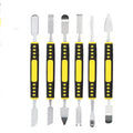 Metal Crowbar 6-Piece Set Boot Stick Mobile Phone Digital Mini Multi Home Appliance Disassemble Tool Electronic Repair Tools