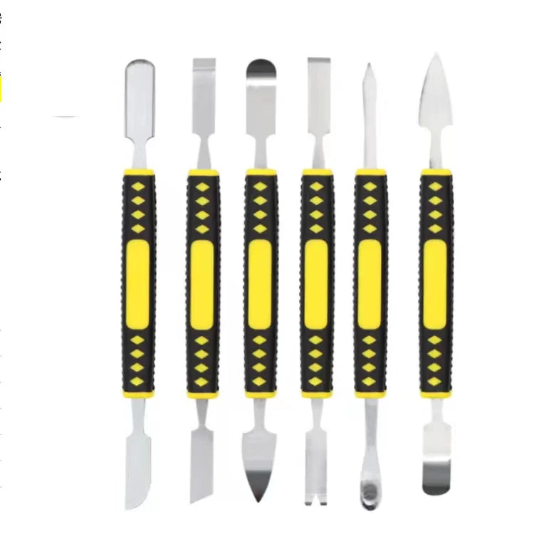 Metal Crowbar 6-Piece Set Boot Stick Mobile Phone Digital Mini Multi Home Appliance Disassemble Tool Electronic Repair Tools