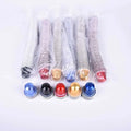100 Pcs Disposable Empty Aluminum Foil Coffee Capsules  New Pods  With Self-adhesive Lid