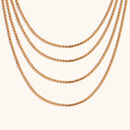 Ding Ran Wholesale 18K Gold Plated Chain Set Stainless Steel Necklaces and Bracelets Bijoux Acier Inoxydable