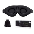 Wholesale 3D Cotton and Satin Sleep Eye Mask Adjustable Size Comfortable Foam Covers for Dark Circles and Moisturizer