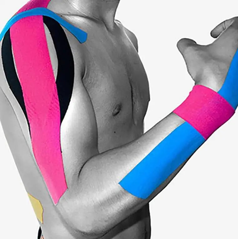 5cm Sports Athletic Tape Sweatproof Anti Slip Breathable Muscle Protect Waterproof Kinesiology Tape
