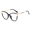 Wholesale 2023 Cat Eye Optical Frames Promotional Factory Price Cheap TR90 Material Eyeglasses for Men and Women