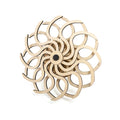 2024 Housewarming Gift Modern 3D Wood Windmill Art Wall Decor for Living Room