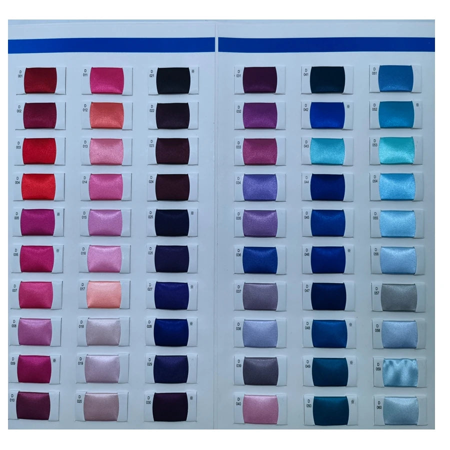 50D*75D Shiny Satin Chiffon Silk 100% Polyester Satin Weave Light Chiffon Colors for Ready Quick Delivery