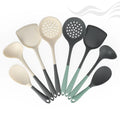 4 Piece Scratch Resistant BPA Free Non Stick Heat Resistant Flexible Soft Silicone Kitchen Cooking Utensils Set