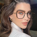Jiuling Eyewear Anti Blue Light Frame Glasses for Women Retro Optical Glasses Custom Logo Tr90 Spectacles