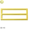 Gold Plating Wholesale Leather Belt Buckle Clasp Zinc Alloy Handbag Metal Adjustable Slide Buckles