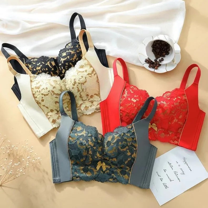 Push up Bra for Women Sexy Lace Bras Comfortable Seamless Brassiere Plus Size Bralette Sexy Female Lingerie B C Cup