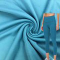 Polyester Spandex 4 Way Stretch Brushed Sweat Soft Wicking Leggings Fabric for Sport Yogawear Pants