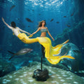 Europe and America Highresolution Custom Made Mermaid Skin Tail Costume Swimsuit  for Mermaid Instructor