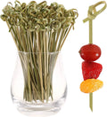 Bamboo Knot Kushion Skewers Toothpicks for Cake Sandwich Decoration Eco-Friendly Heat Resistant Easily Cleaned Party