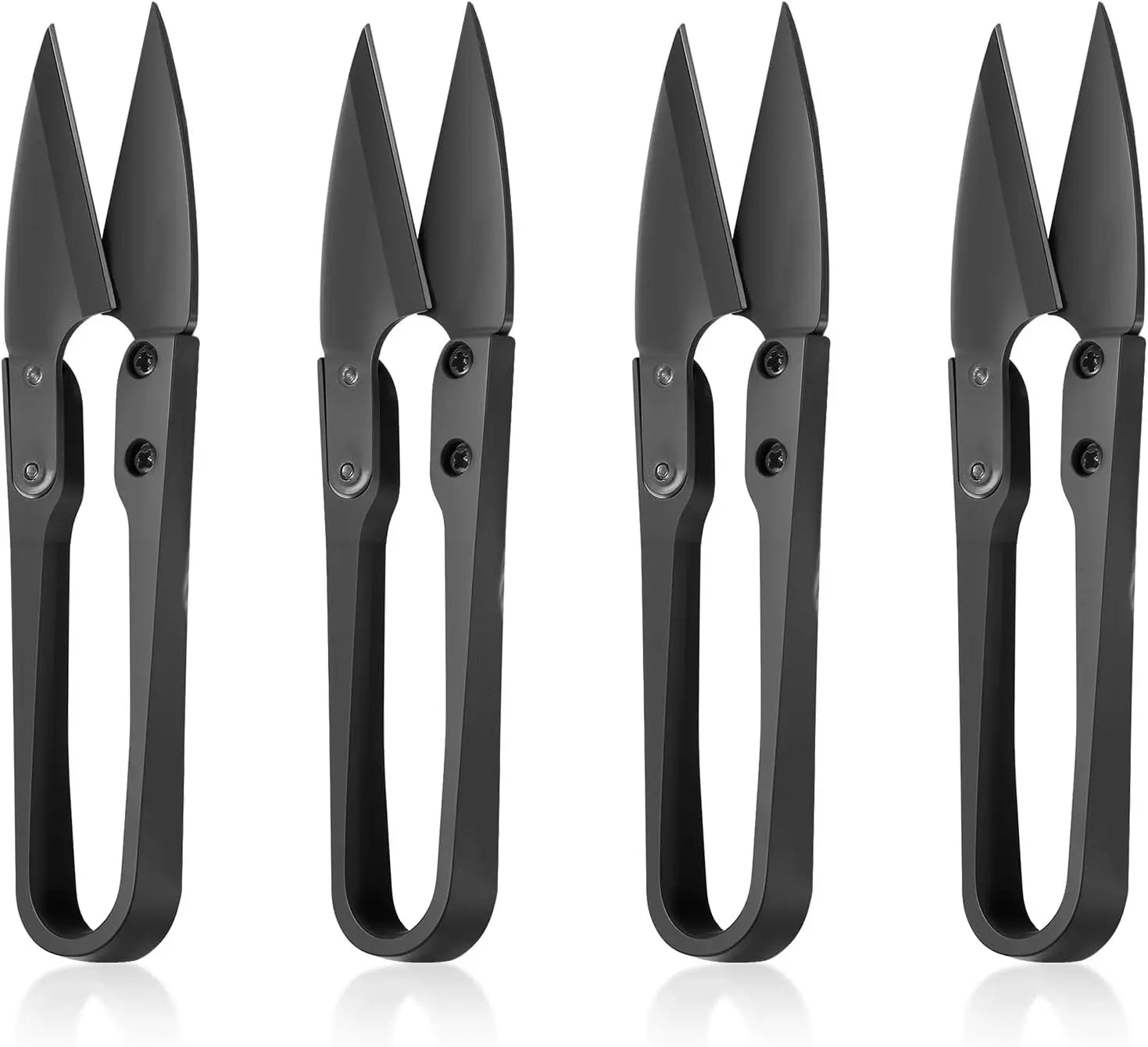 U-Shaped Spring-Loaded Thread Trimmer Small Sewing & Embroidery Scissors DIY Grade Fabric Sewing Shears